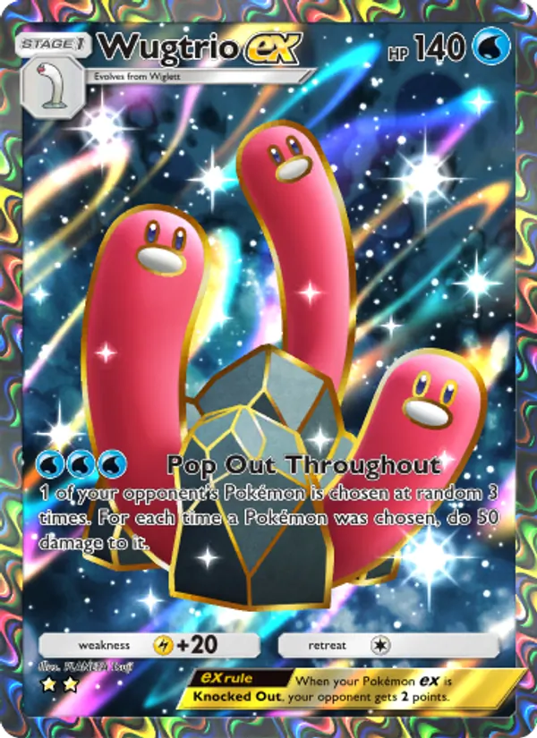 081 Wugtrio ex – Shining Revelry