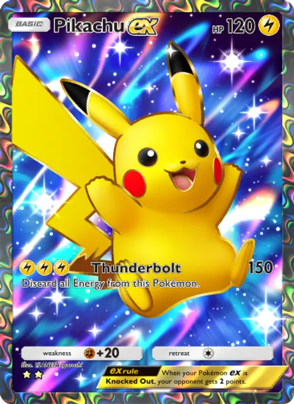 082 Pikachu ex – Shining Revelry