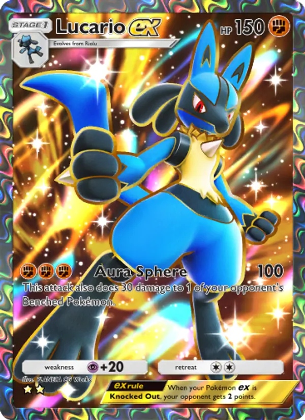 084 Lucario ex – Shining Revelry