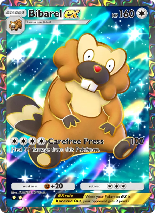 087 Bibarel ex – Shining Revelry