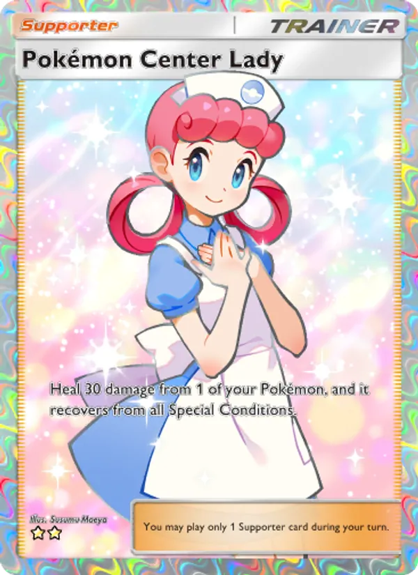 089 Pokémon Center Lady – Shining Revelry