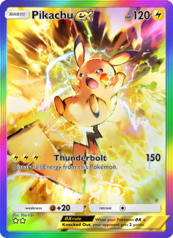 092 Pikachu ex – Shining Revelry