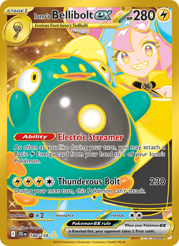 188 Iono's Bellibolt ex – Journey Together