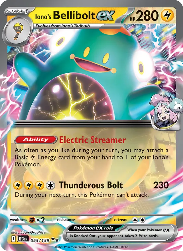053 Iono's Bellibolt ex – Journey Together