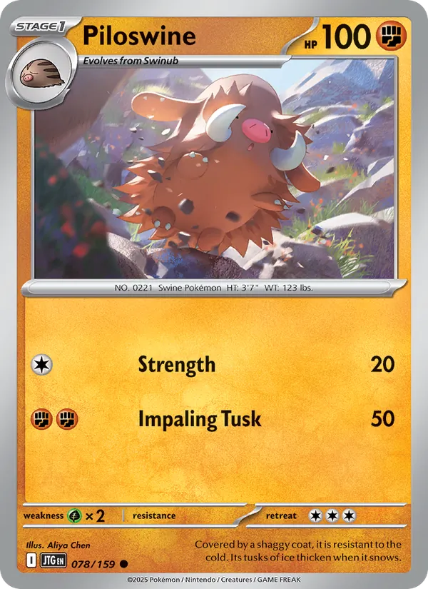 078 Piloswine – Journey Together