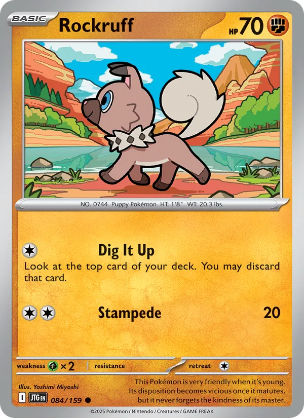 084 Rockruff – Journey Together