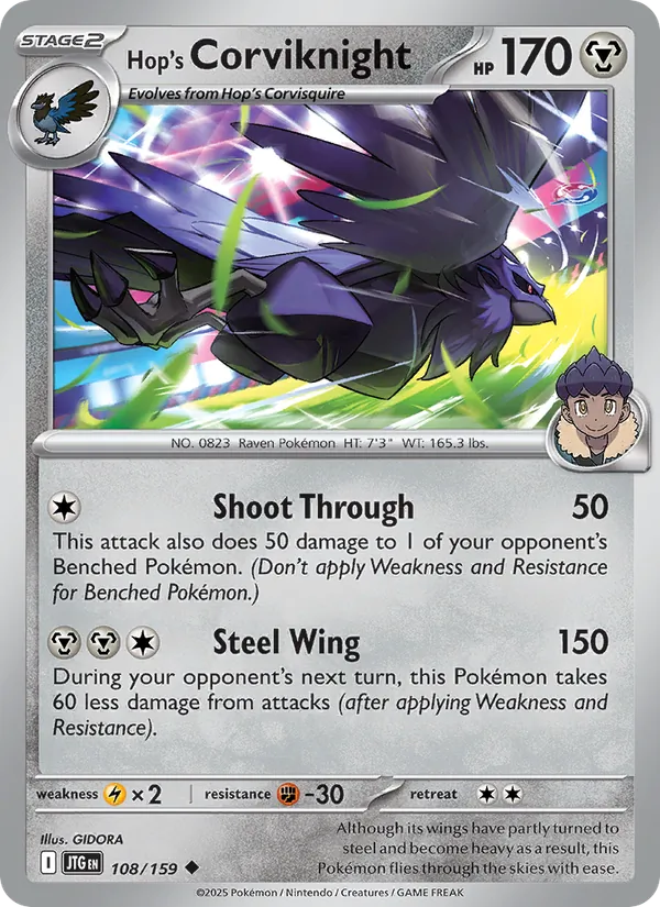 108 Hop's Corviknight – Journey Together
