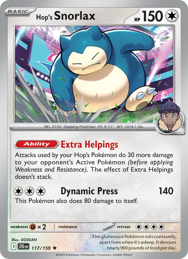 117 Hop's Snorlax – Journey Together