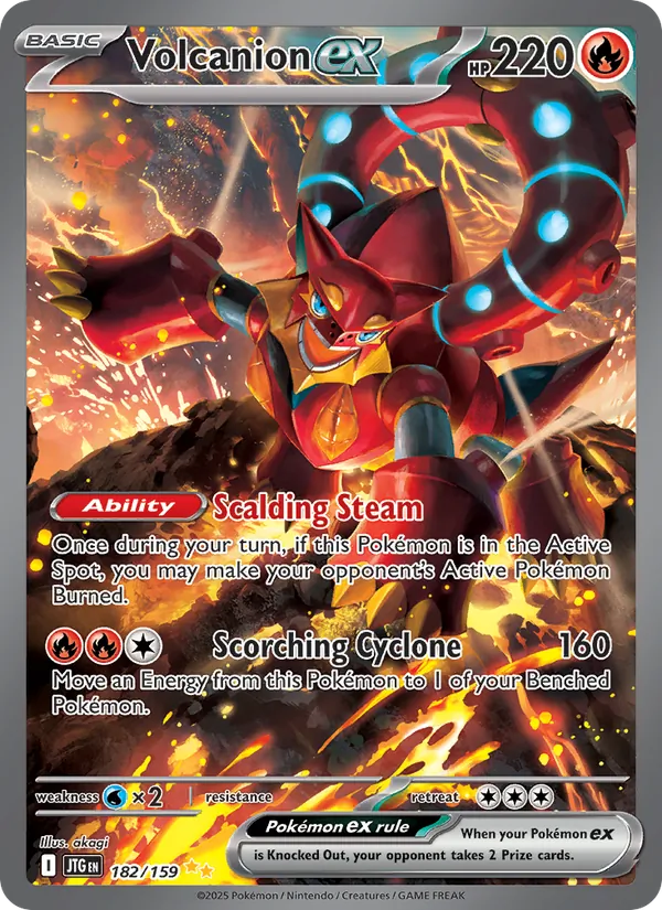 182 Volcanion ex – Journey Together