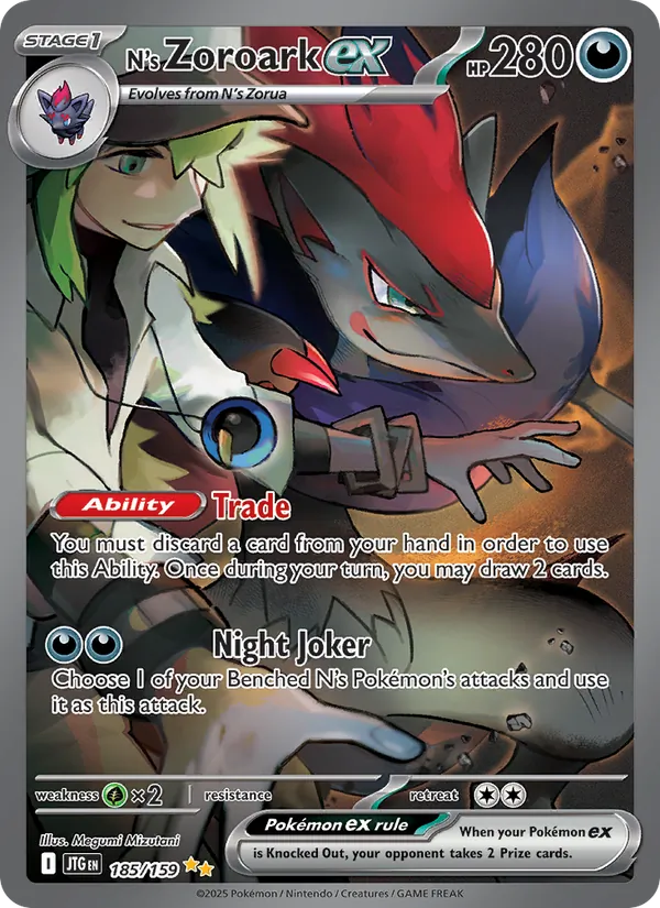185 N's Zoroark ex – Journey Together