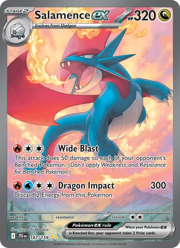 187 Salamence ex – Journey Together