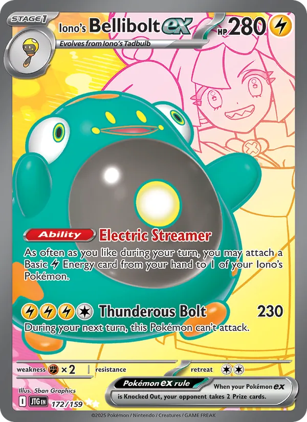 172 Iono's Bellibolt ex – Journey Together