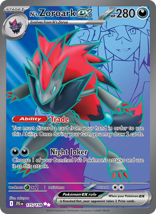 175 N's Zoroark ex – Journey Together