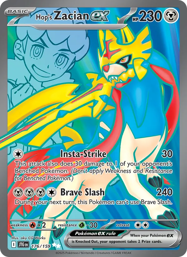 176 Hop's Zacian ex – Journey Together