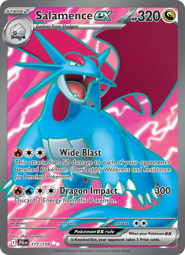 177 Salamence ex – Journey Together