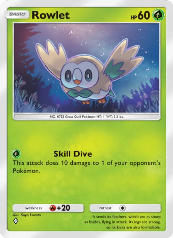 010 Rowlet – Celestial Guardians
