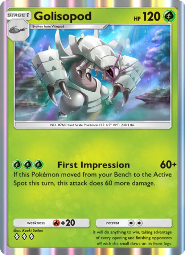022 Golisopod – Celestial Guardians