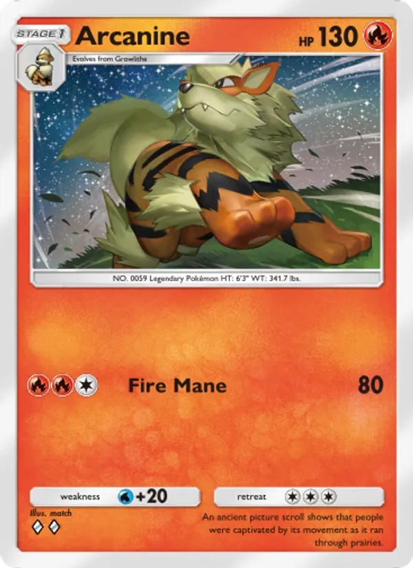 026 Arcanine – Celestial Guardians
