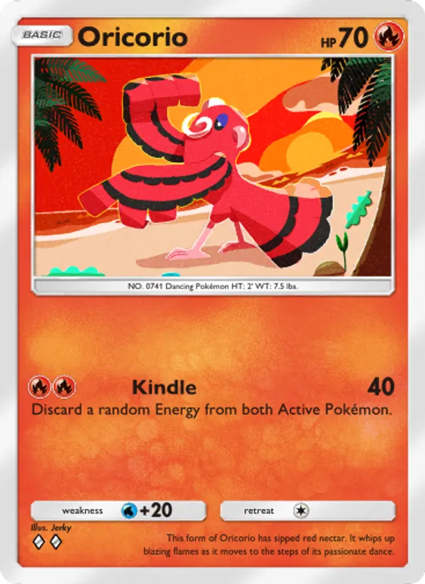 034 Oricorio – Celestial Guardians