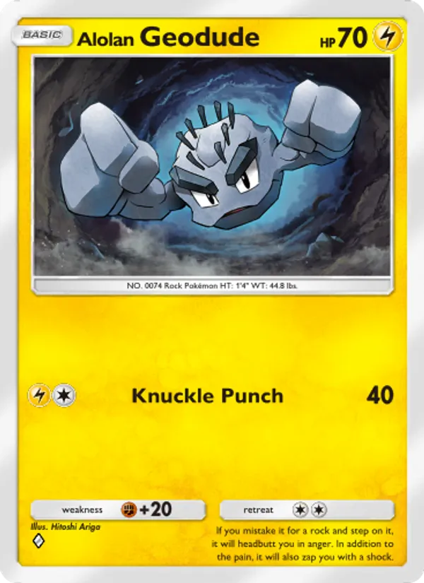 059 Alolan Geodude – Celestial Guardians