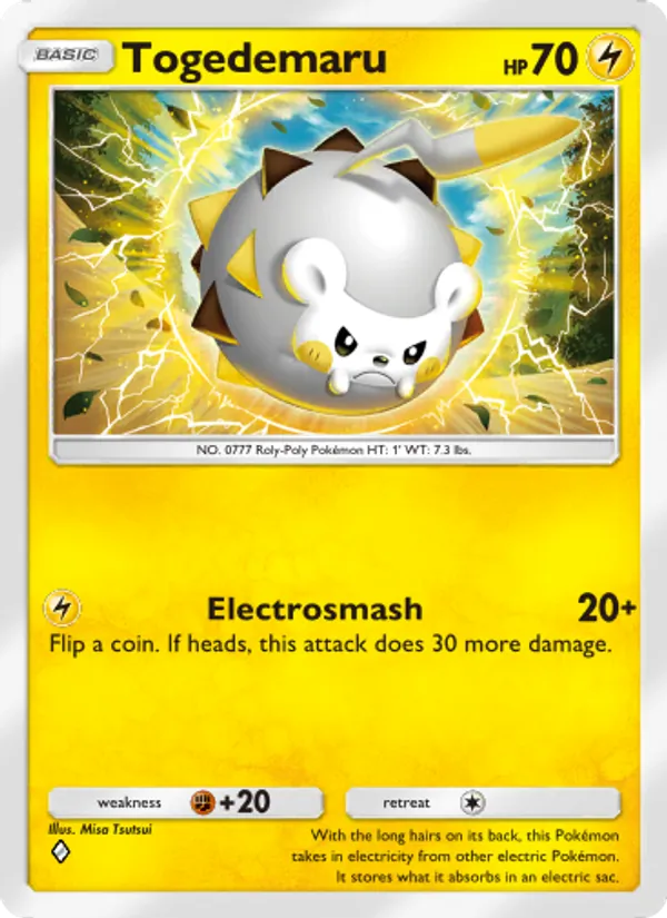 067 Togedemaru – Celestial Guardians