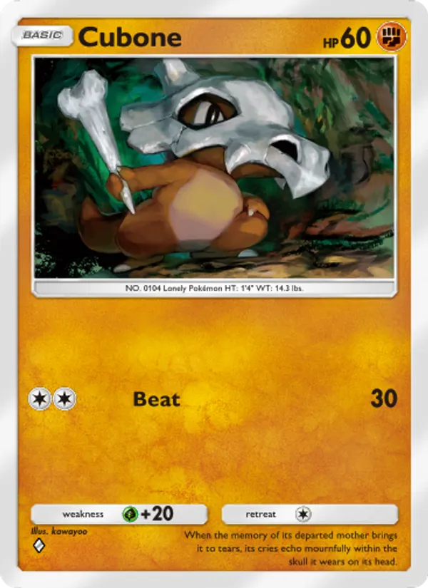 089 Cubone – Celestial Guardians
