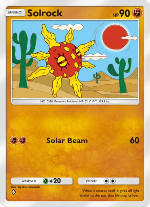 092 Solrock – Celestial Guardians