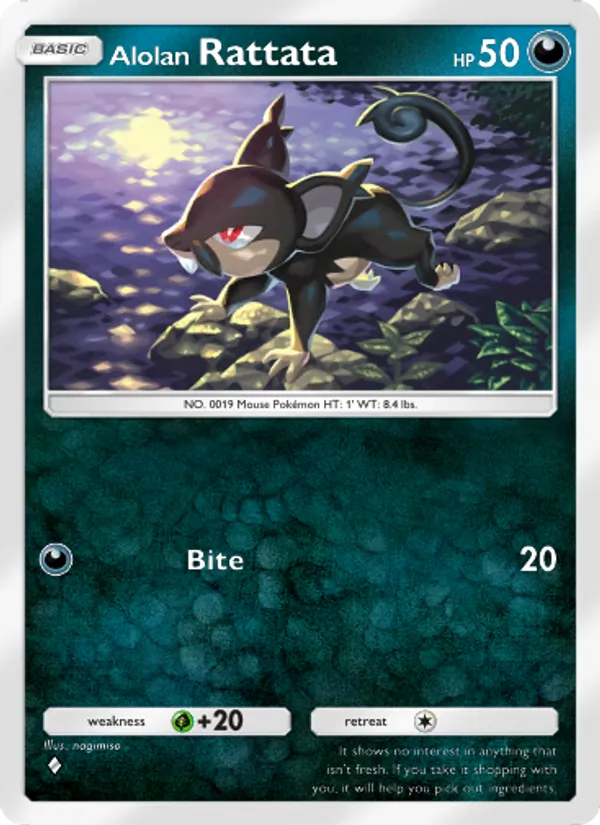 106 Alolan Rattata – Celestial Guardians
