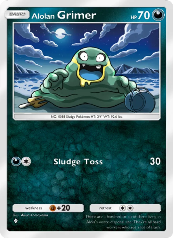 110 Alolan Grimer – Celestial Guardians