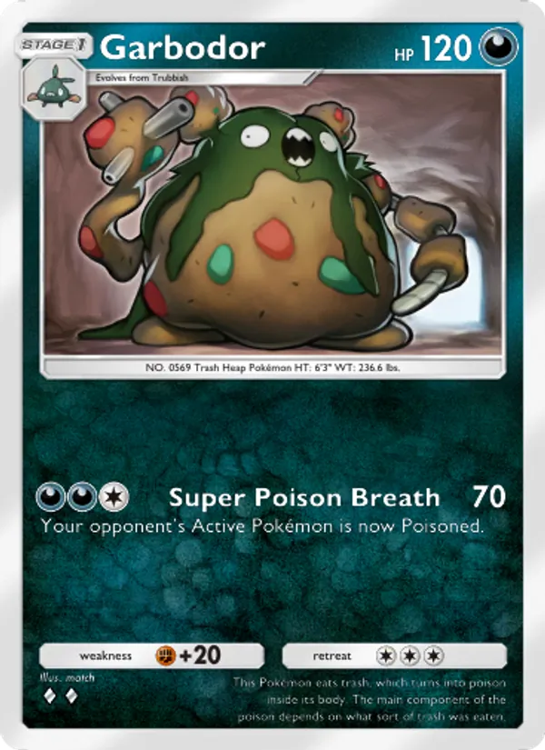 114 Garbodor – Celestial Guardians