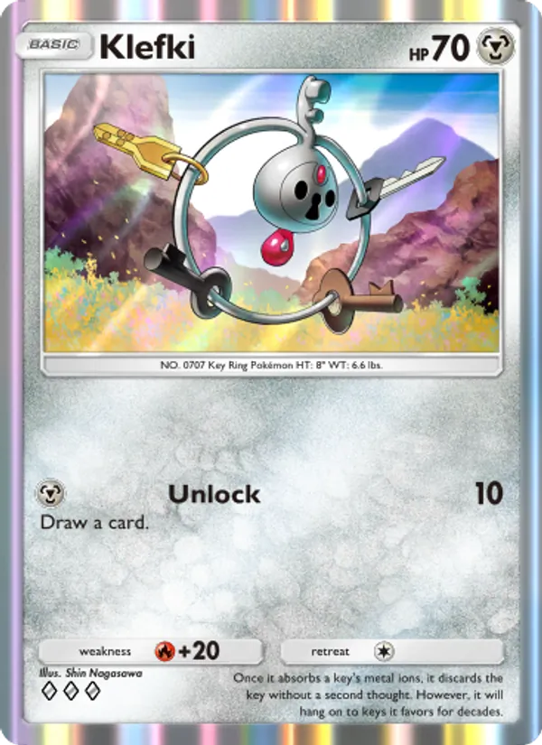 121 Klefki – Celestial Guardians
