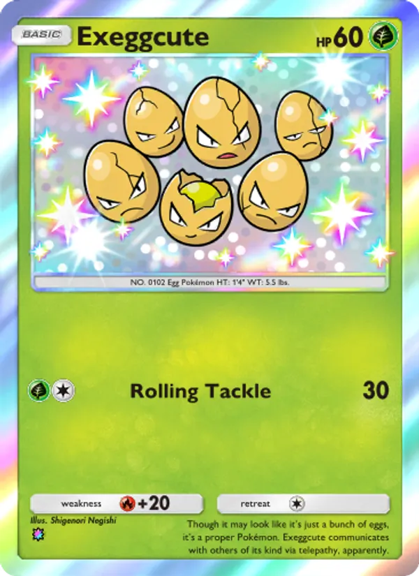 213 Exeggcute – Celestial Guardians
