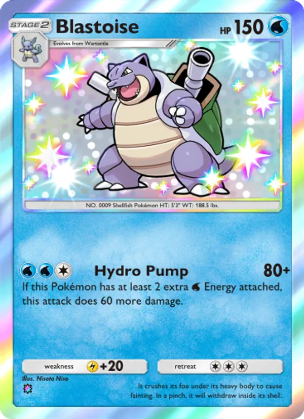 217 Blastoise – Celestial Guardians