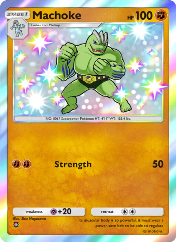 224 Machoke – Celestial Guardians