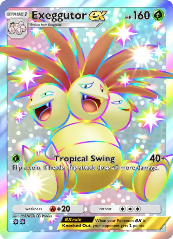 231 Exeggutor ex – Celestial Guardians