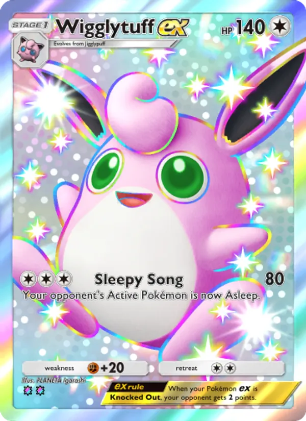 237 Wigglytuff ex – Celestial Guardians