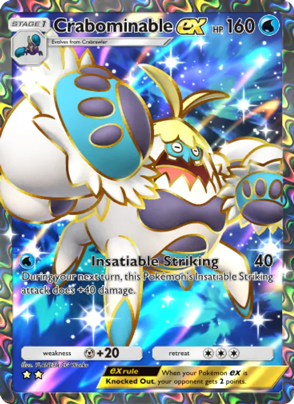 183 Crabominable ex – Celestial Guardians