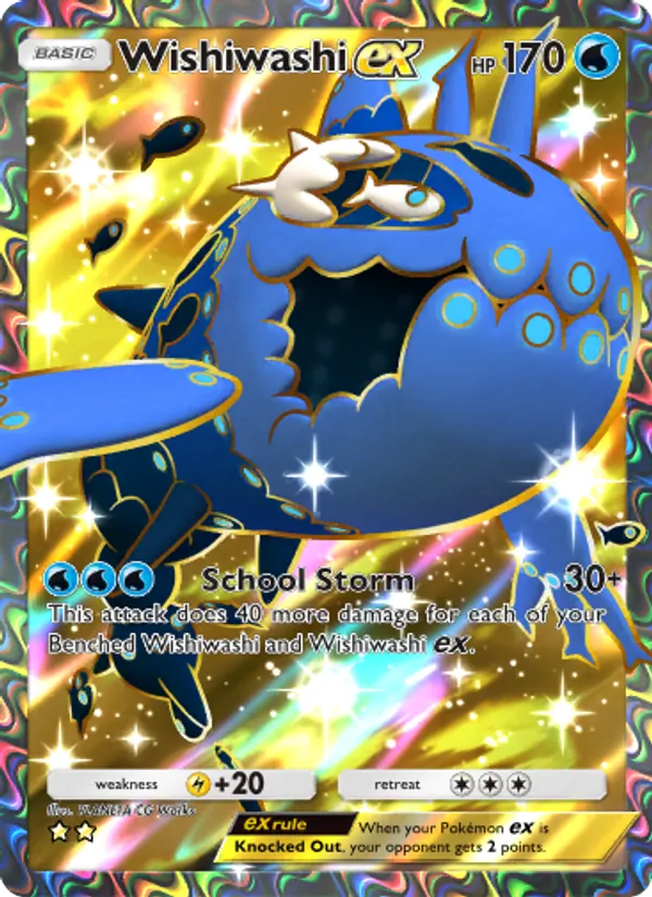 184 Wishiwashi ex – Celestial Guardians