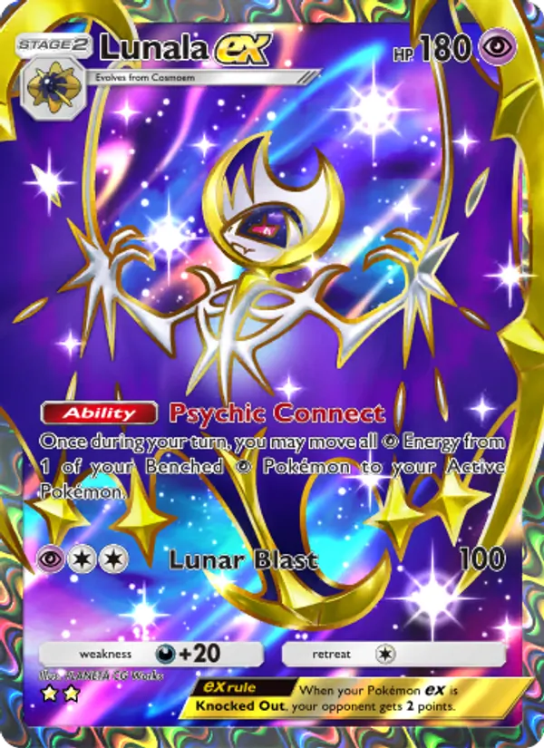 186 Lunala ex – Celestial Guardians