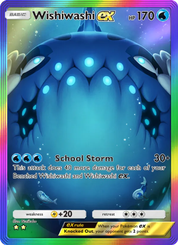 202 Wishiwashi ex – Celestial Guardians
