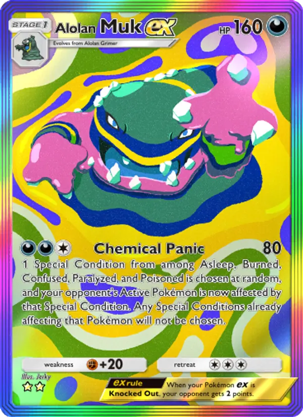206 Alolan Muk ex – Celestial Guardians