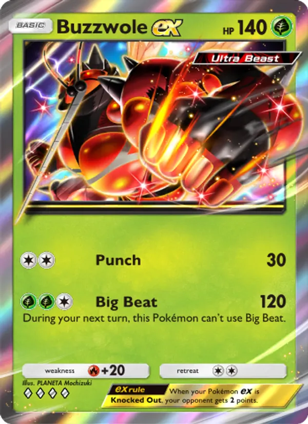 006 Buzzwole ex – Extradimensional Crisis