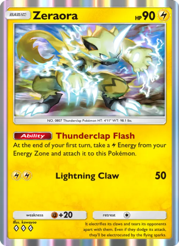 021 Zeraora – Extradimensional Crisis