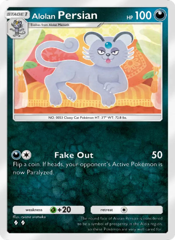 038 Alolan Persian – Extradimensional Crisis