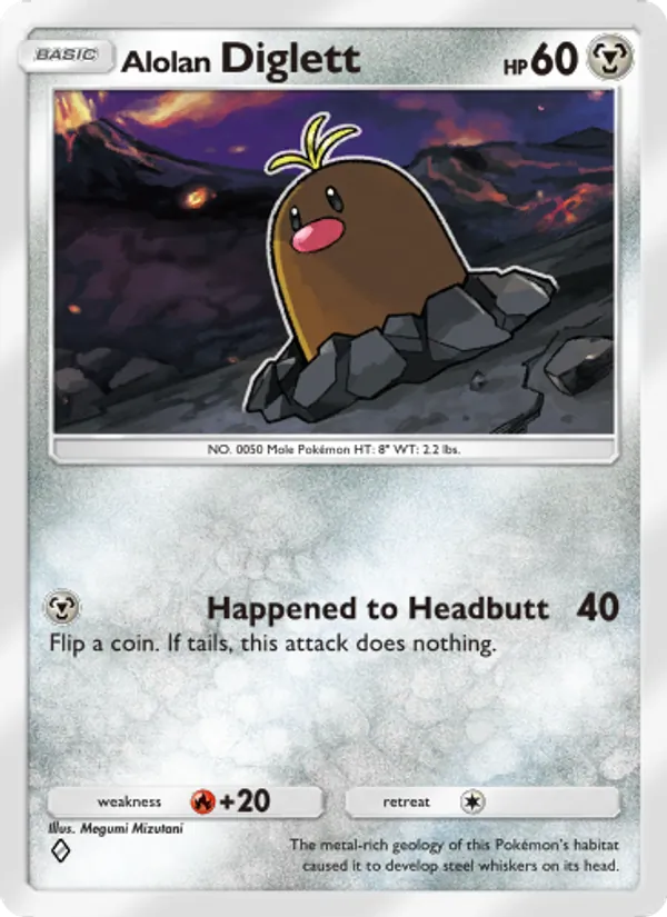 046 Alolan Diglett – Extradimensional Crisis