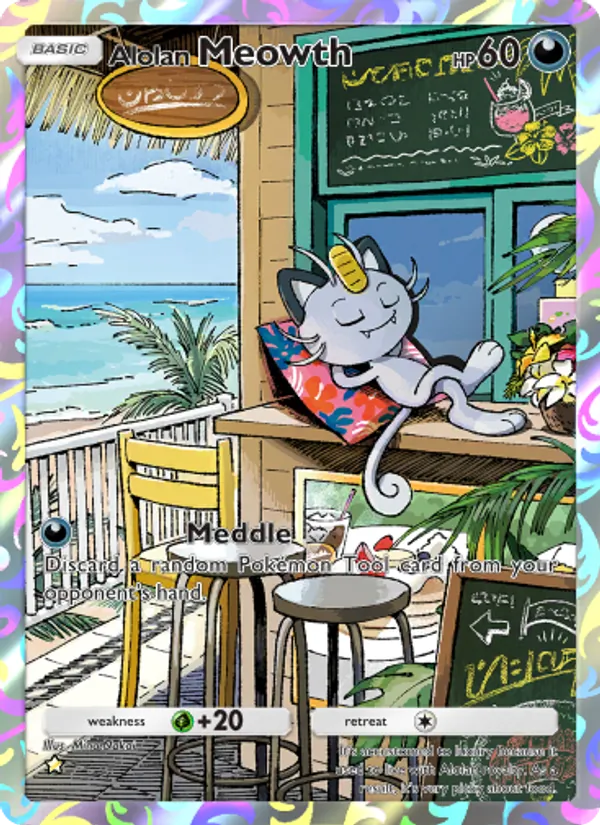 073 Alolan Meowth – Extradimensional Crisis