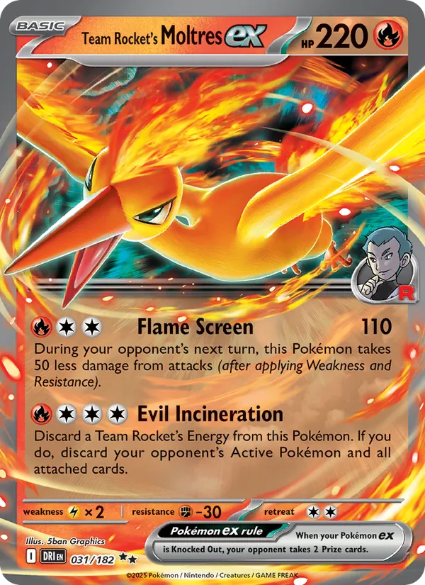 031-holo-setlogo Team Rocket's Moltres ex (Set logo stamp) – Destined Rivals