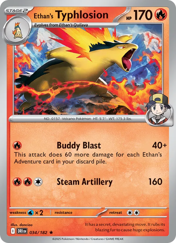 034-holo-staff Ethan's Typhlosion (Staff stamp) – Destined Rivals