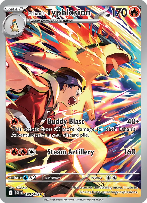 190 Ethan's Typhlosion – Destined Rivals
