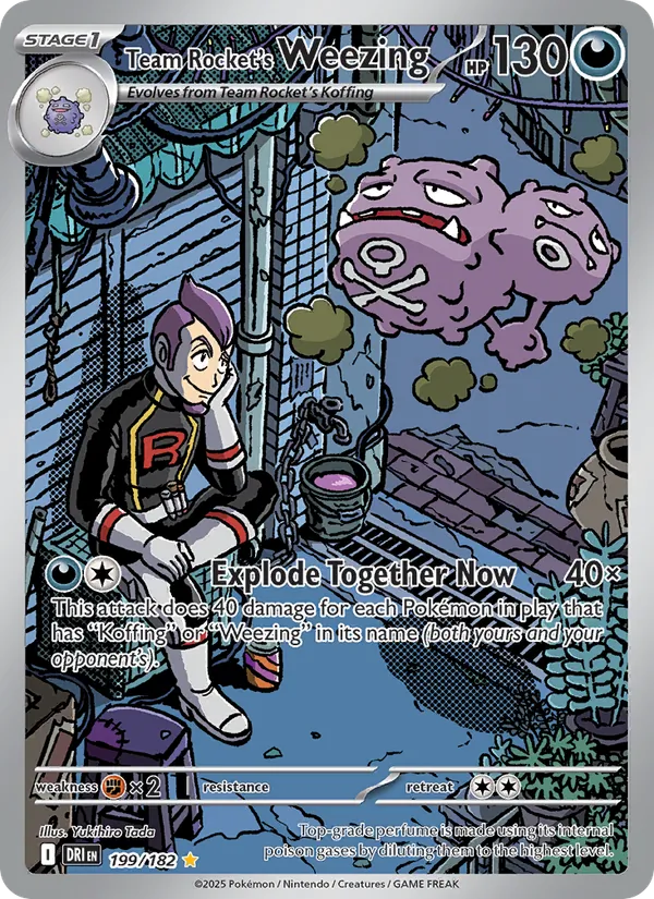 199 Team Rocket's Weezing – Destined Rivals